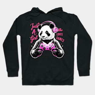 just a Girl who loves Games Hoodie